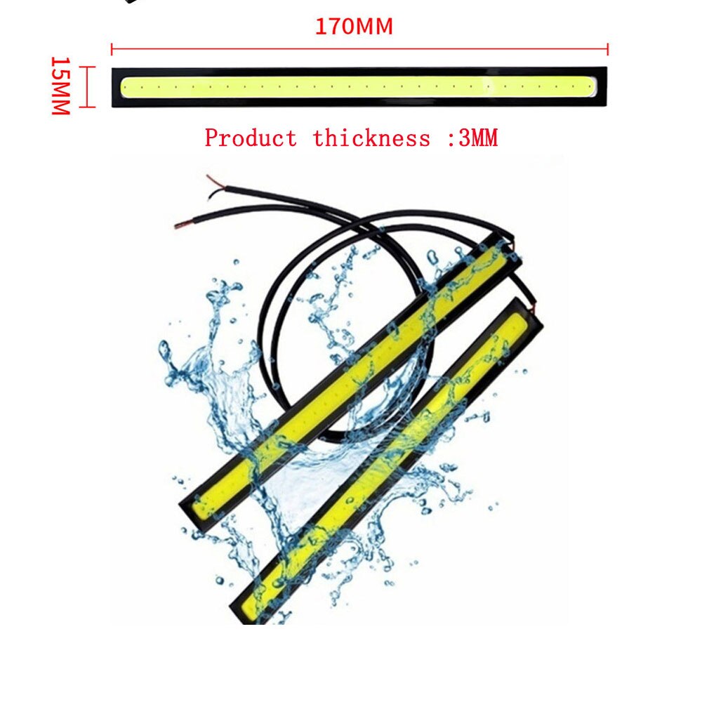 Universal Car COB LED Strip - Waterproof Driving Light