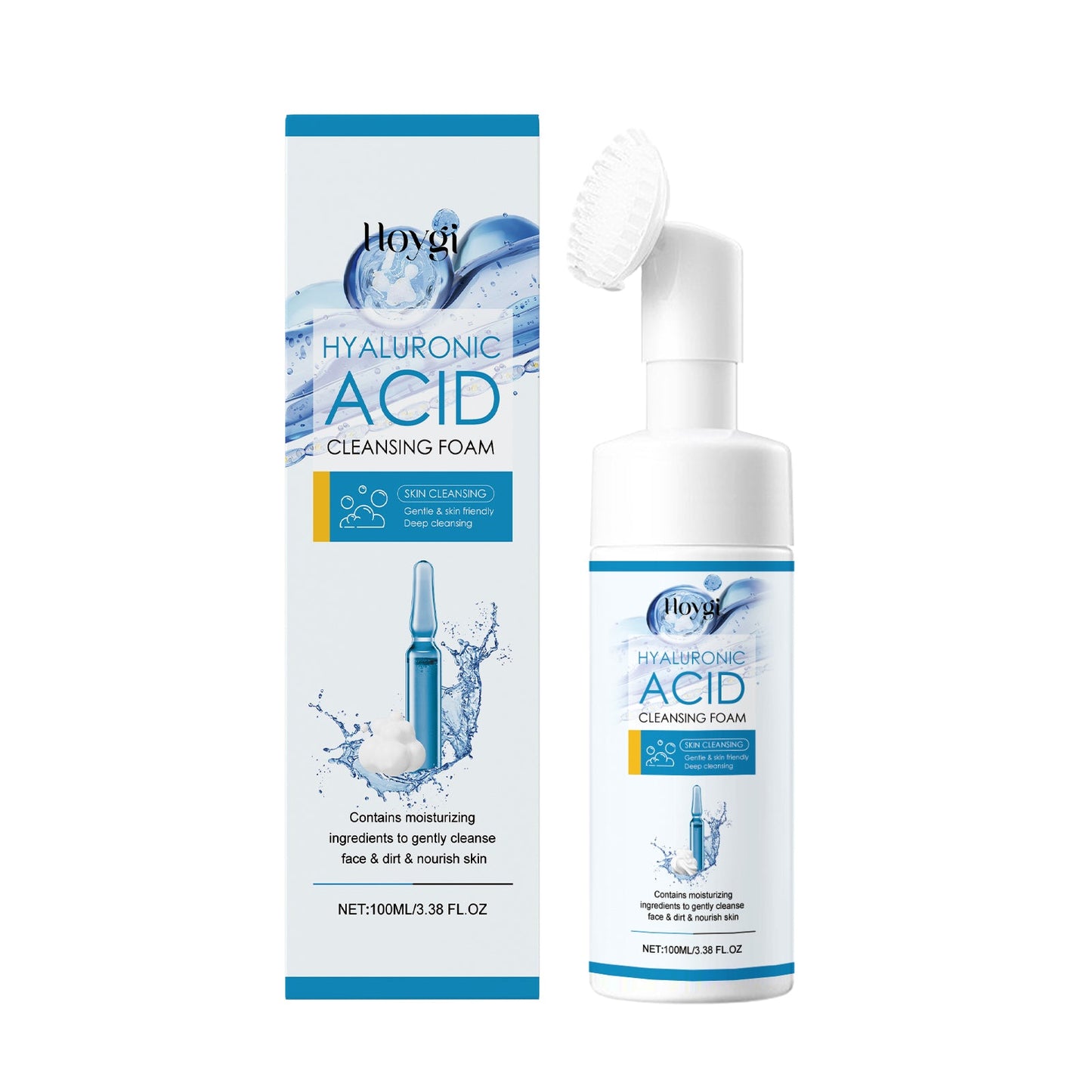 Hyaluronic Acid Cleansing Foam for Gentle Skin Care