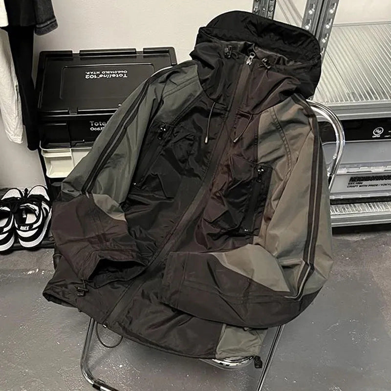 Loose Waterproof Shell Jacket for Women