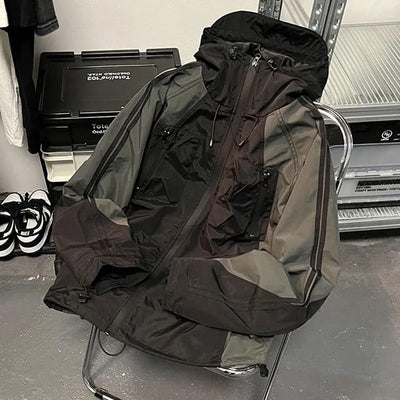 Loose Waterproof Shell Jacket for Women