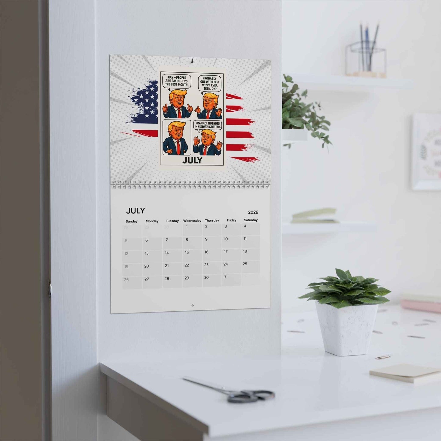 Les Chroniques de la Grandeur : Calendrier Comic 2026