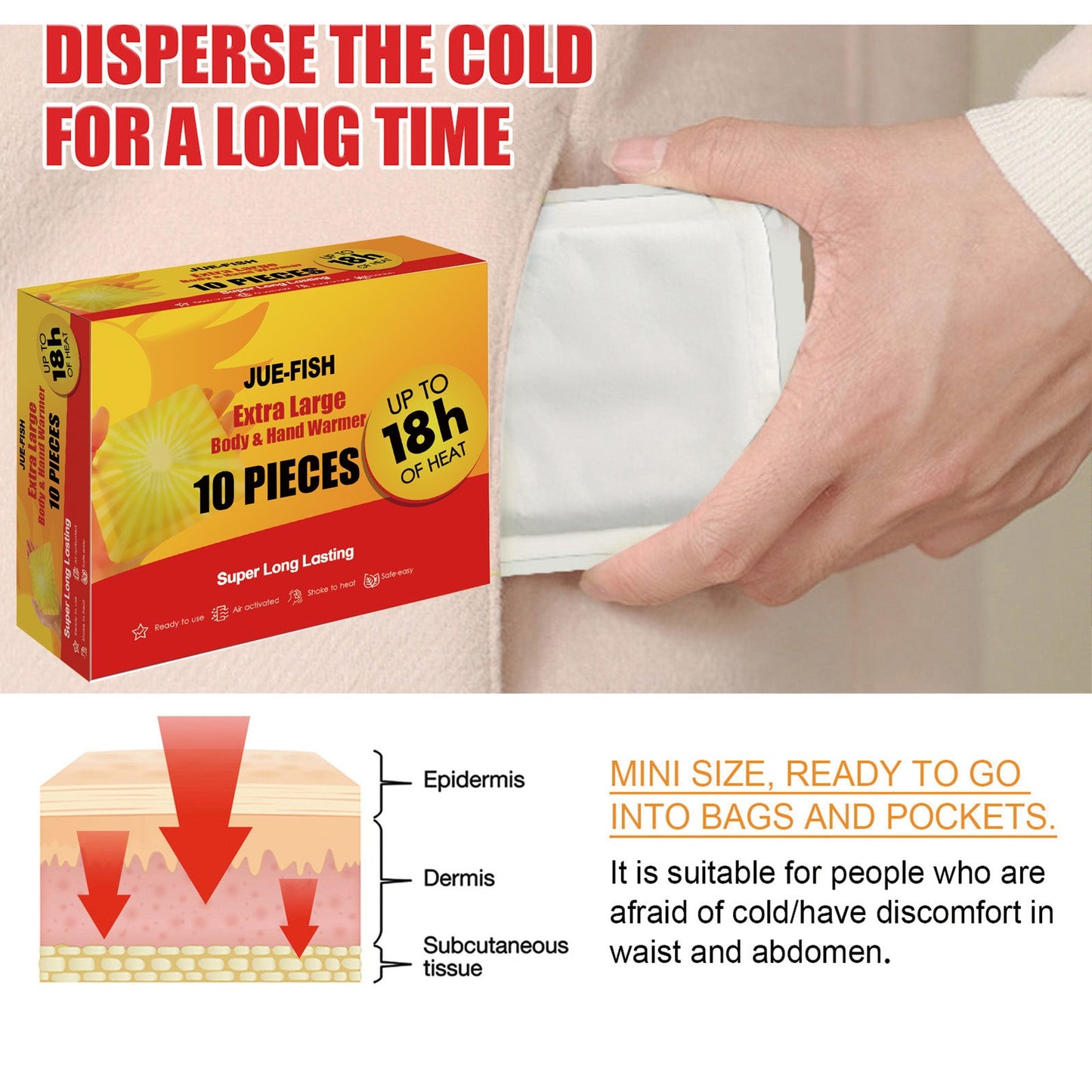 Warm Patch Autumn And Winter Warm Time 18 Hours Cold And Warm Baby Cold And Warm Patch - Korvel