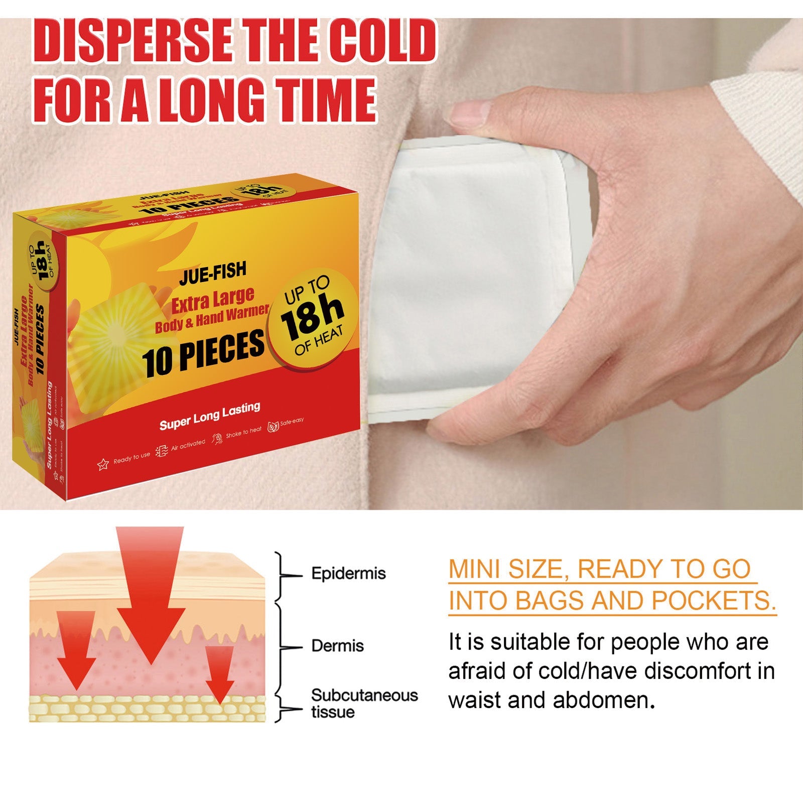 Warm Patch Autumn And Winter Warm Time 18 Hours Cold And Warm Baby Cold And Warm Patch - Korvel