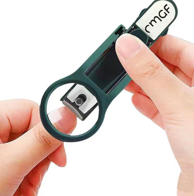 ClearTrim Nail Clipper with 3X Magnifying Glass