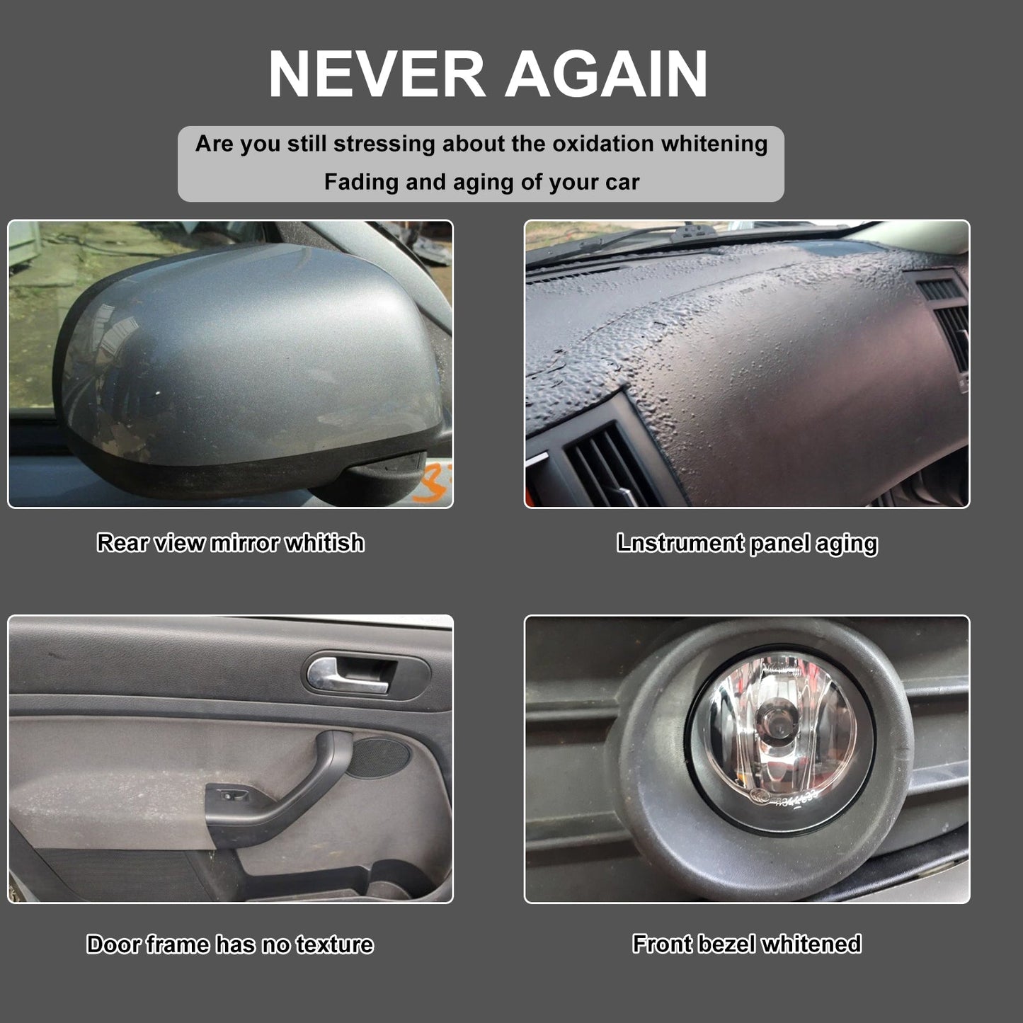 Restaurador de Plástico Premium para Interiores de Automóviles