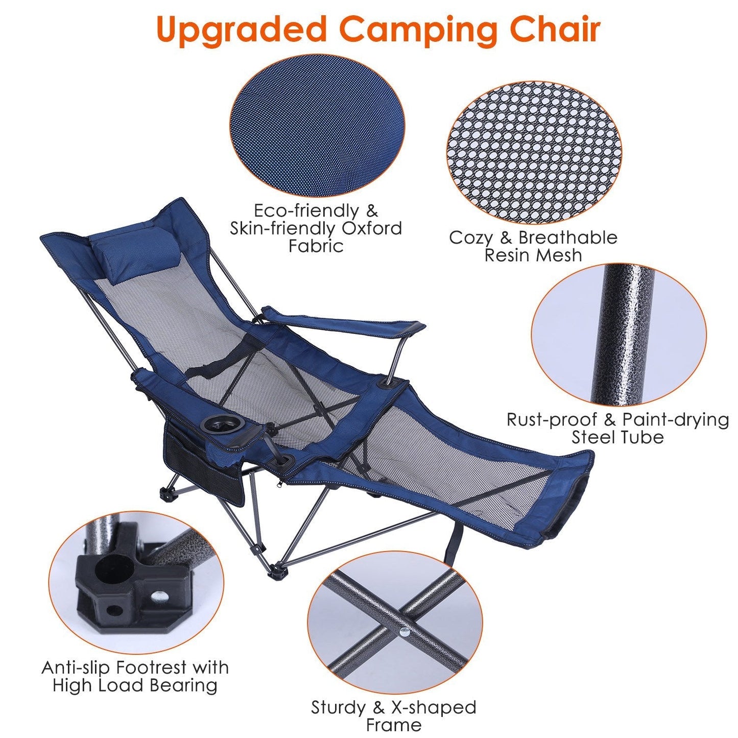 GBruno Foldable Camping Chair
