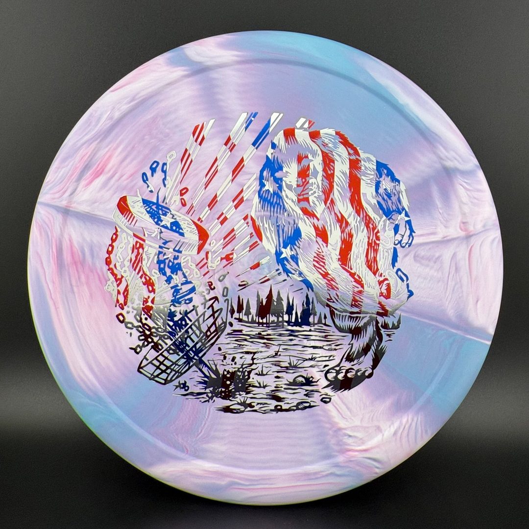 Classic Blend Burst Slammer Disc Golf Disc