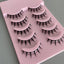 Cartoon Bushy Black Terrier Big Devil False Eyelashes Whole Piece Barbie Eyelashes Natural Little Devil - Korvel