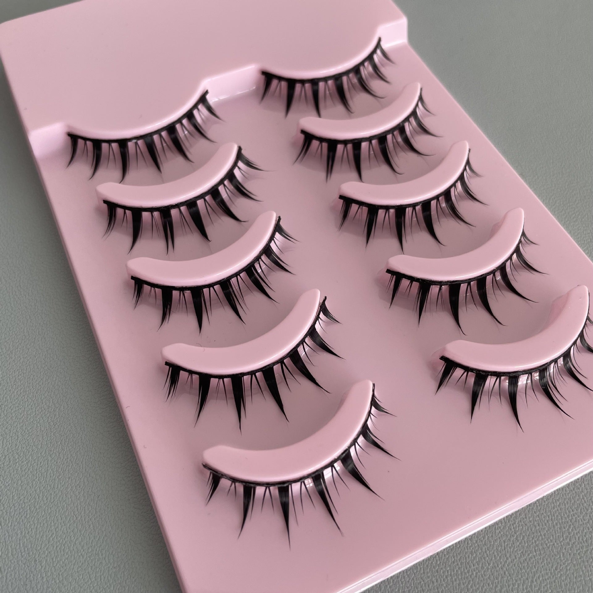 Cartoon Bushy Black Terrier Big Devil False Eyelashes Whole Piece Barbie Eyelashes Natural Little Devil - Korvel