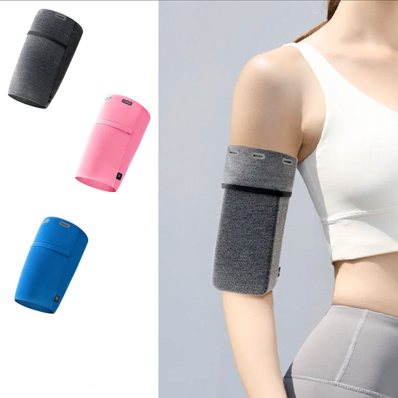 Outdoor men's and women's fitness arm bag, running sports phone bag, universal phone bag - Korvel