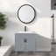 Ensemble de meuble de salle de bain élégant avec lavabo et rangement