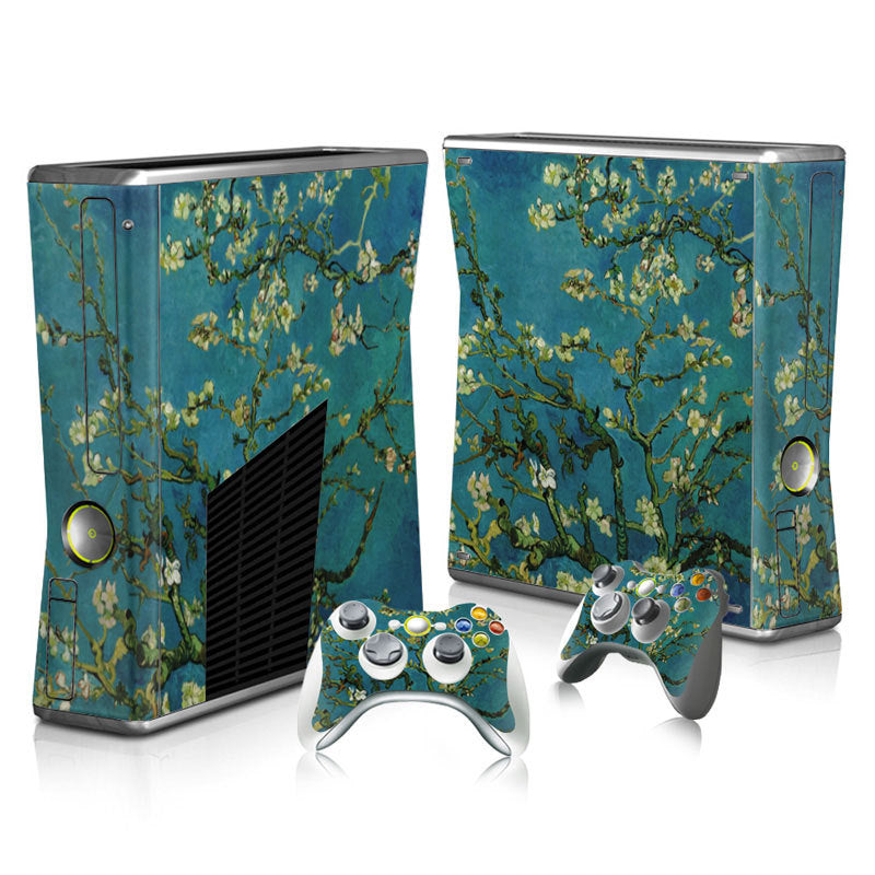 Xbox 360 Slim Full Body Color Membrane Stickers with Scratch-Resistant Protection - Korvel