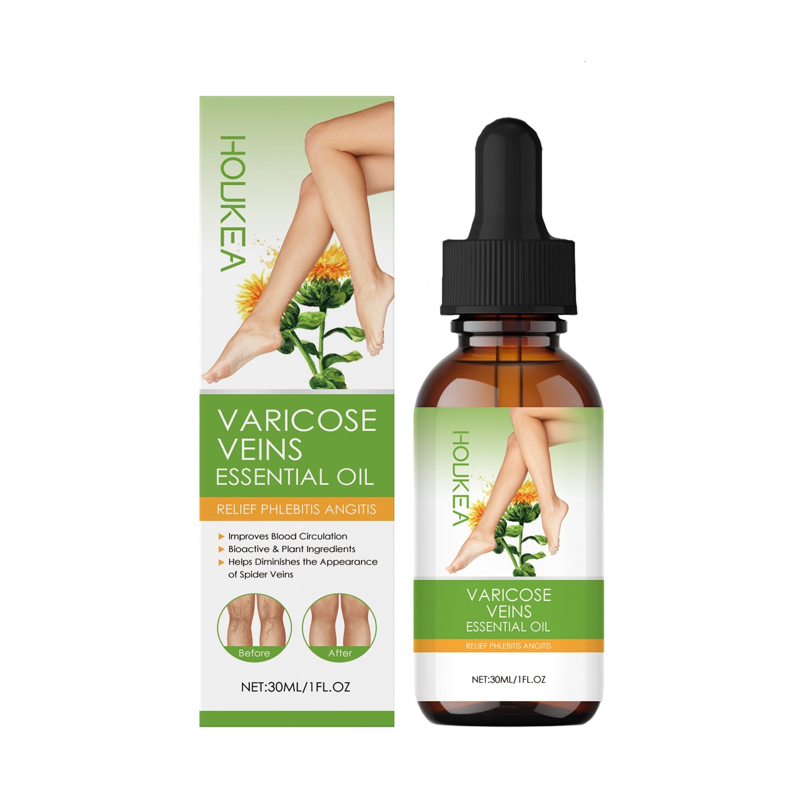 Leg Massage Oil Leg Essential Oil Helps Relieve Leg Tightness And Body Treatment Oil Gently - Korvel