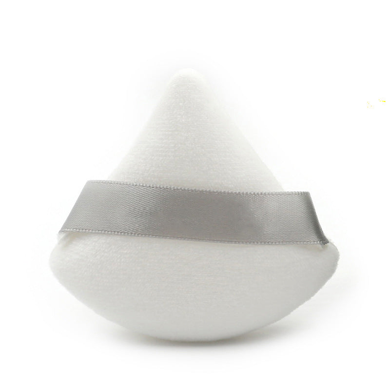 Puff à Poudre Sec Triangle - Outil de Maquillage Premium