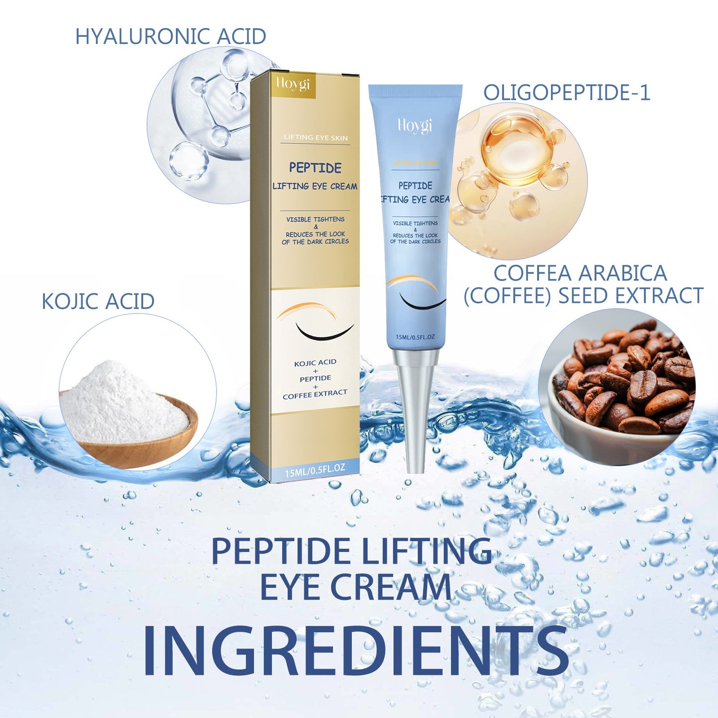 Peptide Lifting Eye Cream for Youthful Skin
