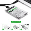 2.5-inch tool free transparent hard drive case 3.0 notebook external portable hard drive case 3.0 SSD - Korvel