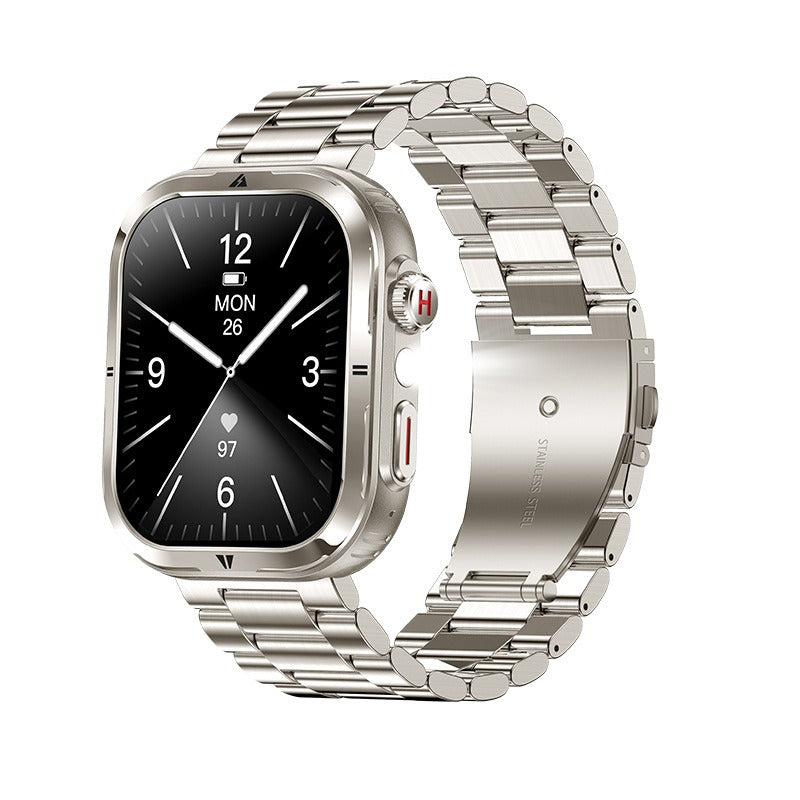 Smart Watch Bluetooth Call Music Multi sport Mode LED Light Heart Rate Blood Pressure Blood Oxygen Detection - Korvel