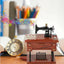 Caja de Música StitchTune - Diseño de Máquina de Coser Vintage