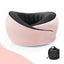 U-shaped memory cotton neck pillow with slow rebound for car travel neck protection - Korvel