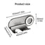 No - drill Magnetic Hair Dryer Wall Mount. Synthetic plastic, for Dyson/Leihen/Kexi. Colors: gray & white - Korvel