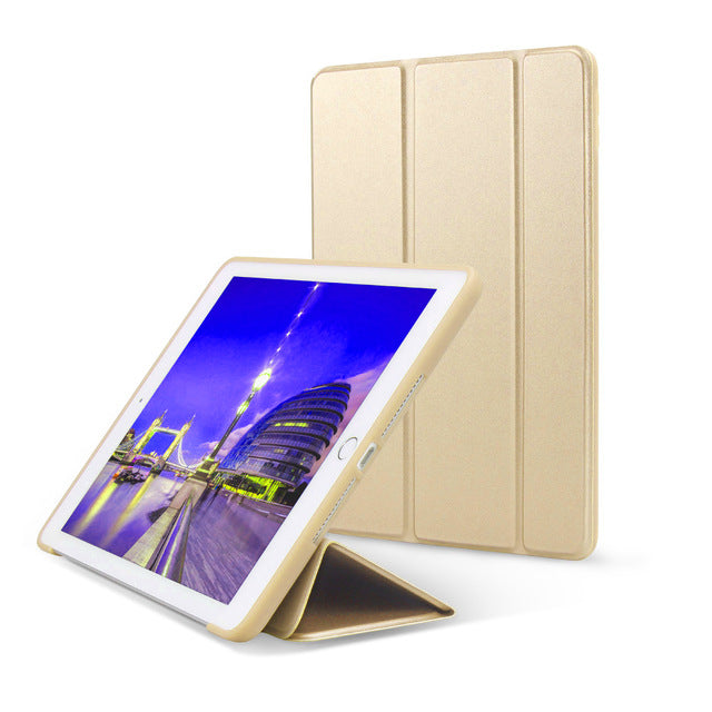 Premium iPad 9.7 Inch Case - Soft Silicone & PU Leather