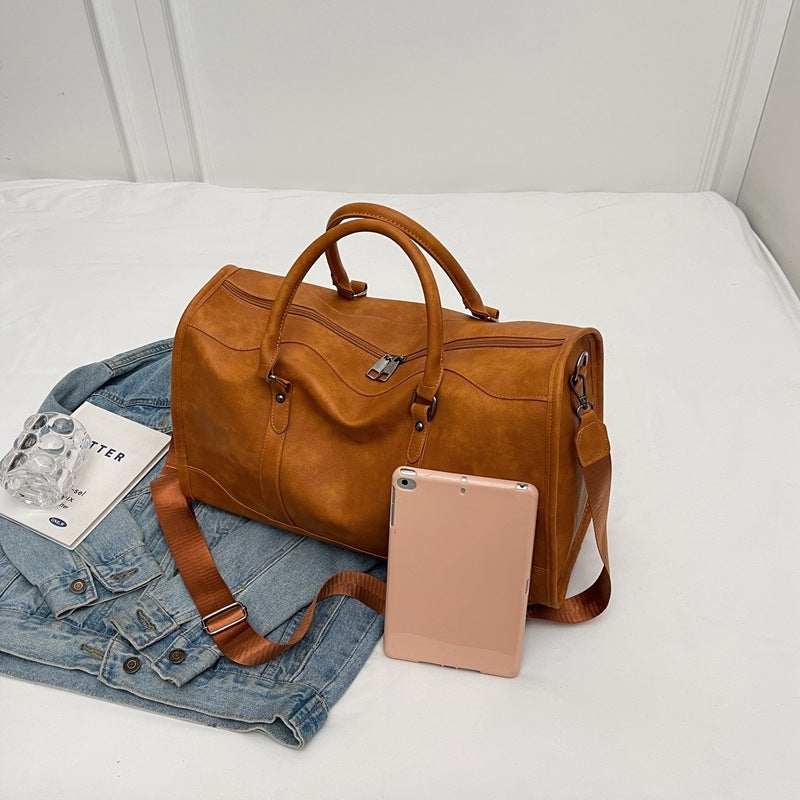 Premium Women's Fitness Travel Handbag - Large Capacity