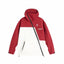 Color Matching Oblique Zipper Windproof Jacket