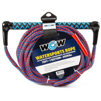 WOW Watersports 75ft Tow Rope with EVA Handle