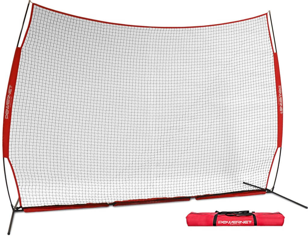 Filet de protection sportif PowerNet 12x9 pieds pour la protection des joueurs et des biens
