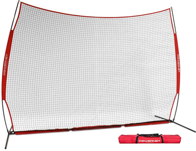 PowerNet 12x9 Ft Sports Barrier Net for Player & Property Protection