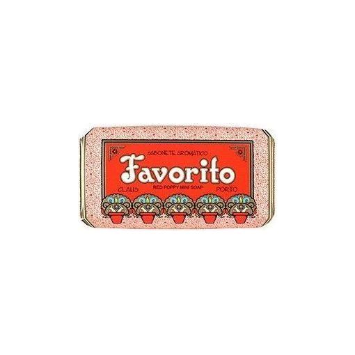 Jabón Mini Claus Porto Favorito Amapola Roja 1.7 Oz