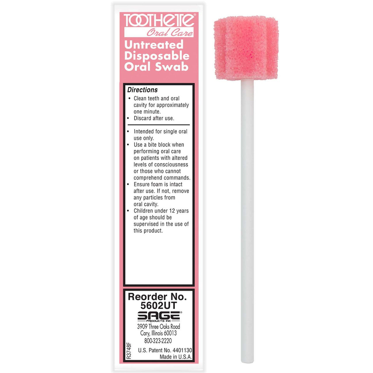 Tampon Oral Jetable Toothette