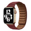 Suitable For iwatch8 Watchband S7 SE 6/5/43 Magnetic Suction New Leather Loopback Chain Apple Watch Wristband - Korvel