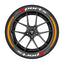 SPORTS series car tire letter sticker DIY sticker personalized modification sticker 3D three-dimensional all-in-ode tire sticker - Korvel