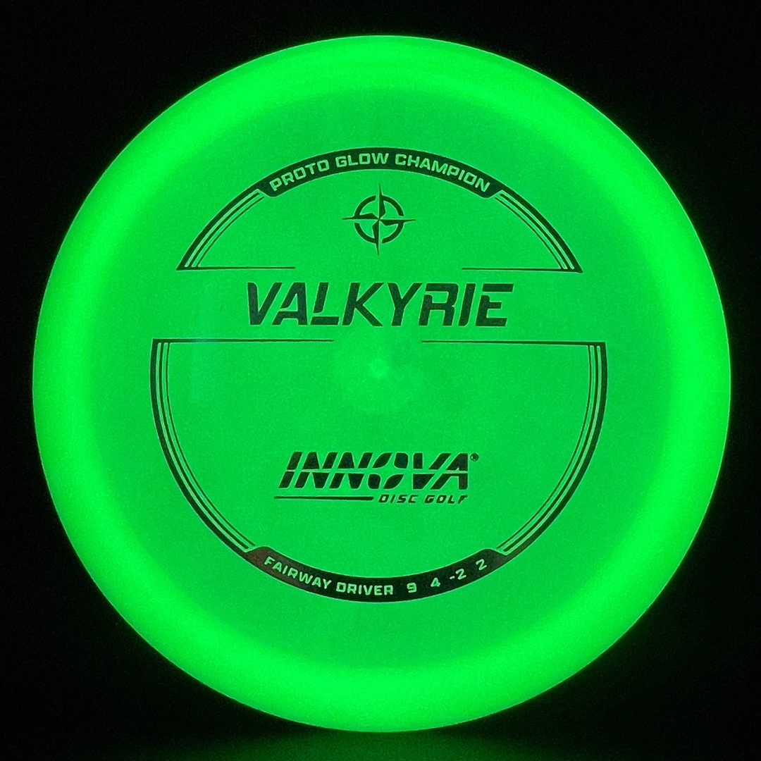 Proto Glow Champion Valkyrie Disc Golf Driver