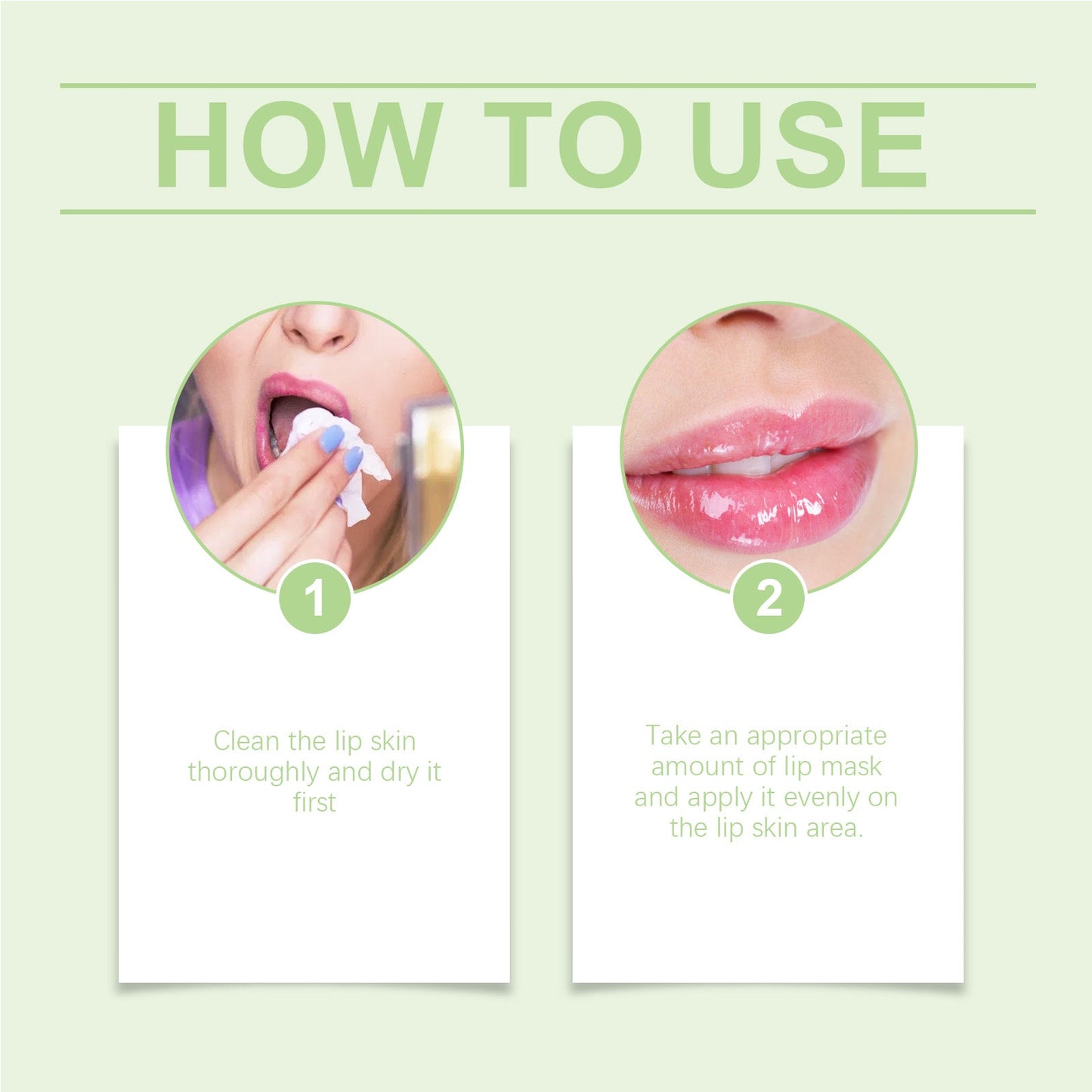 Masque à lèvres à la pomme verte - Hydratation nourrissante pour vos lèvres
