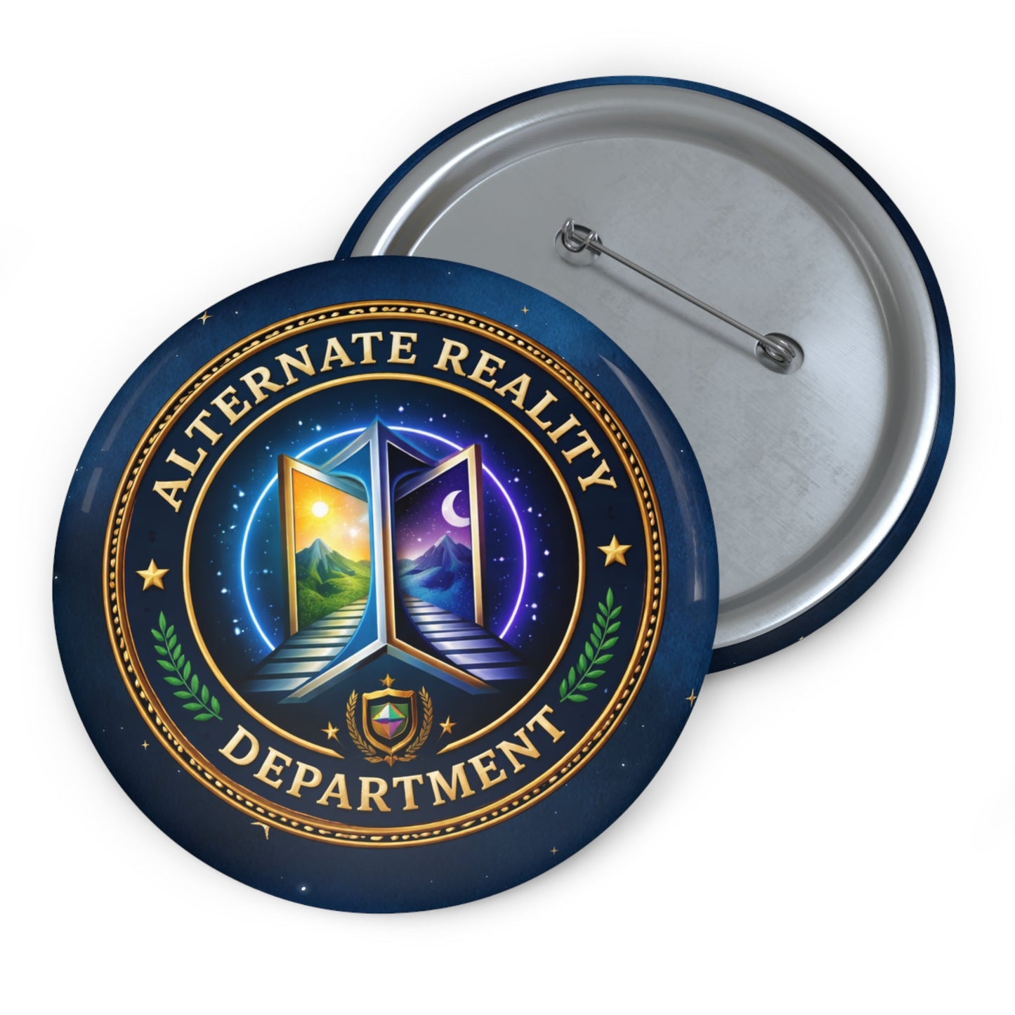 Botón de Pinback del Departamento de Realidad Alternativa