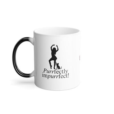 Taza Purrfectly Impurrfect que Cambia de Color - 11oz