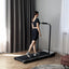 Flatbed walker with armrests gray - Korvel