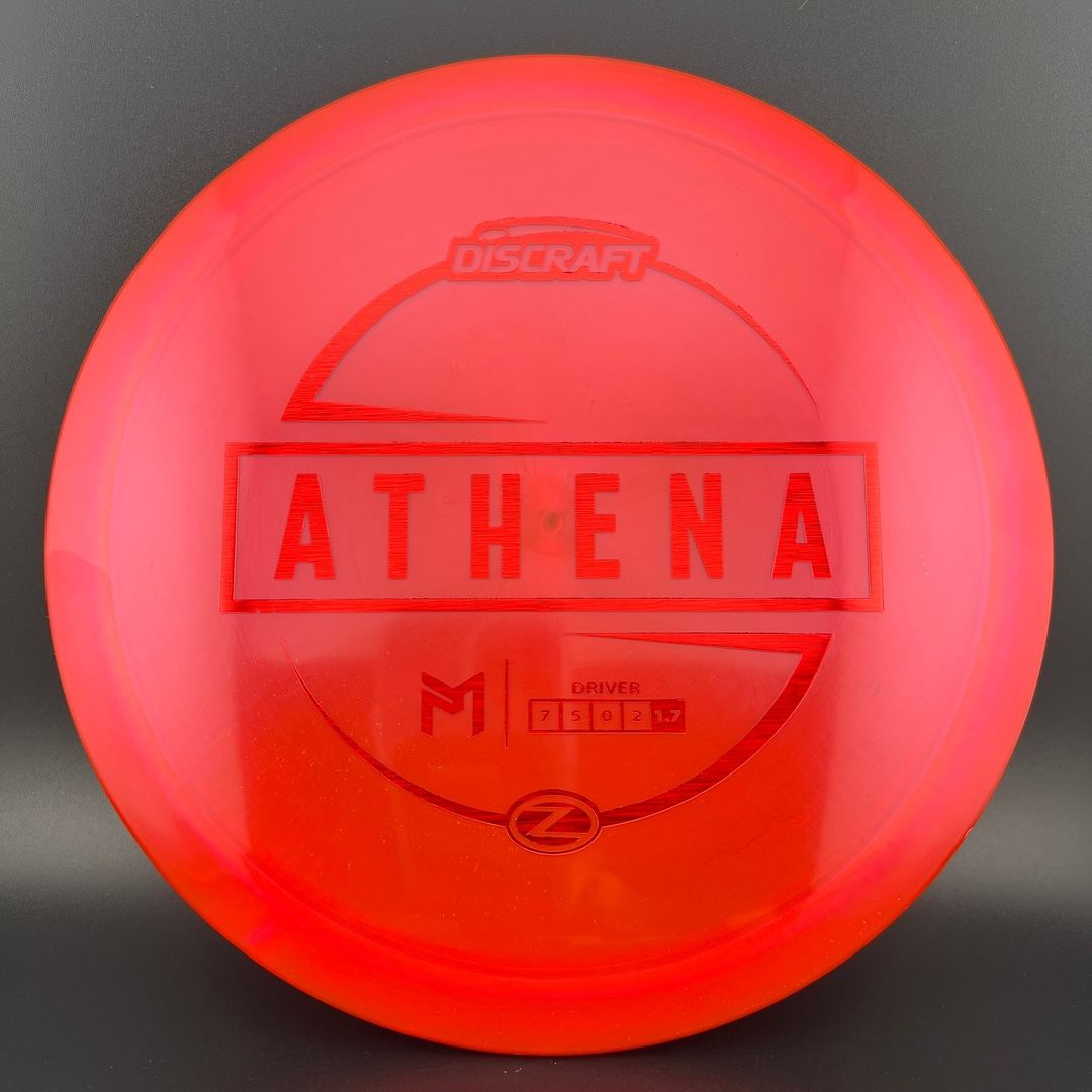 Z Athena Disc Golf Driver - Paul McBeth Edition