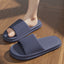 Striped Design Soft Anti-Slip Slippers for Home