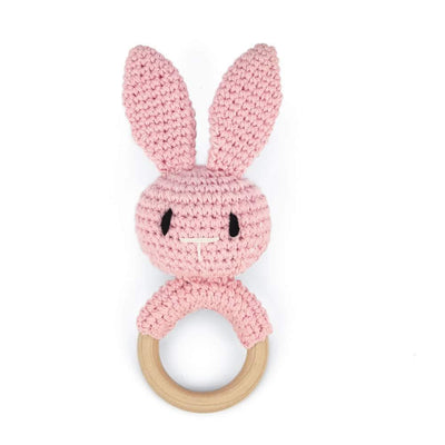 Carving Name Baby Soothing Bell Newborn Gift Bath Gift Knitted Cartoon Doll - Korvel