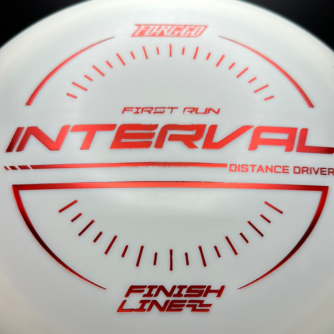 Forged Interval - First Run Disc Golf Driver