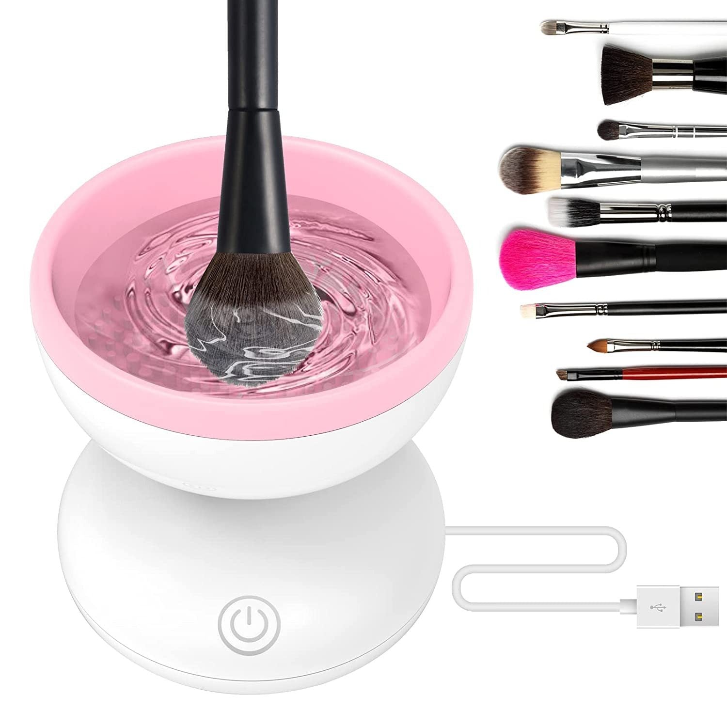 Makeup brush Automatic brush cleaner Rechargeable makeup tool cleaning artifact - Korvel