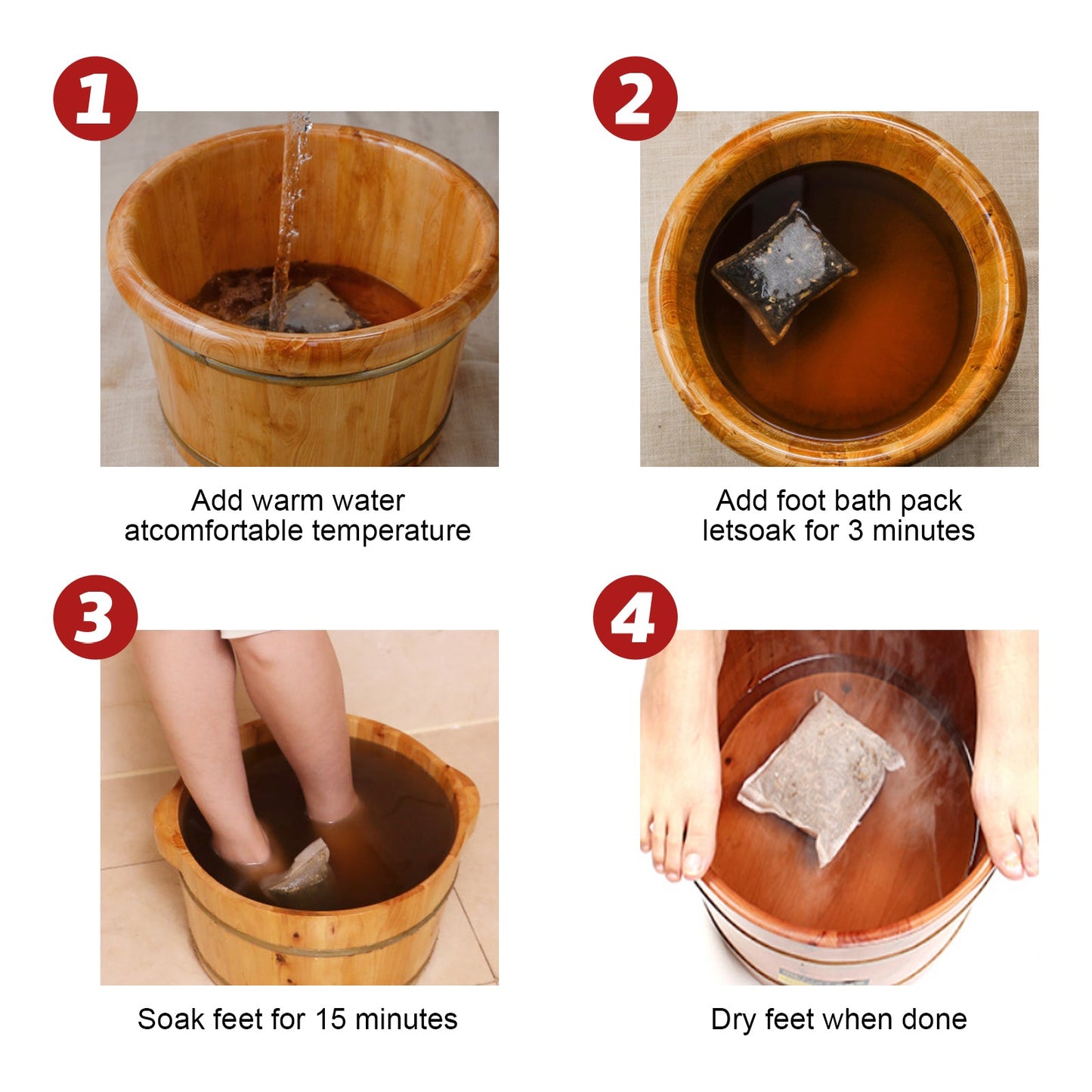 Leg Slimming Foot Bath, Relieve Leg Soreness And Swelling Discomfort Cold Relief Wet Foot Bath Kit - Korvel