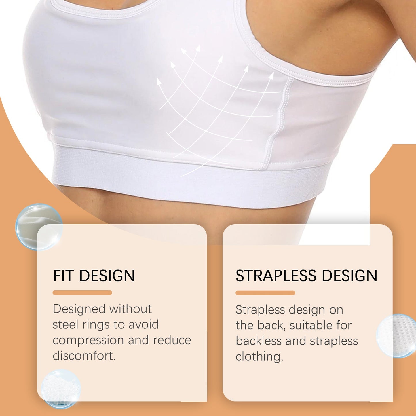 Invisible Comfort Bra for Effortless Style