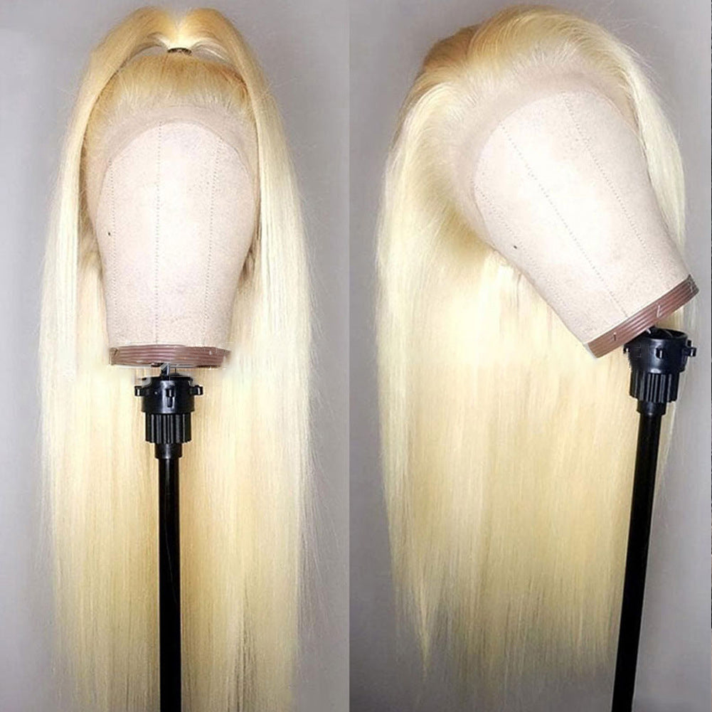 Peluca Frontal de Encaje Larga y Recta Premium - 613 #