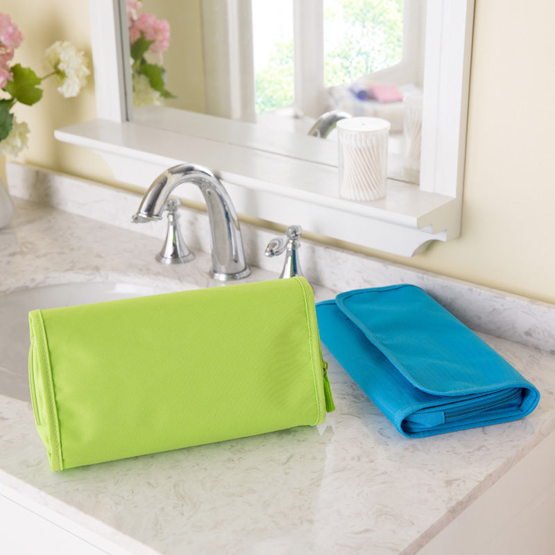 Portable Foldable Hanging Makeup Organizer for Travel