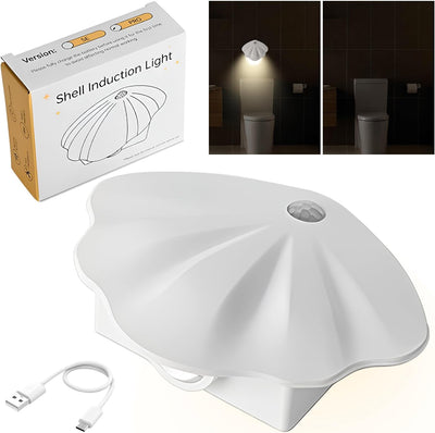 Rechargeable Toilet Light - Toilet Night Light with Motion Sensor for Toilet Stairs Hallway Cabinet - Korvel