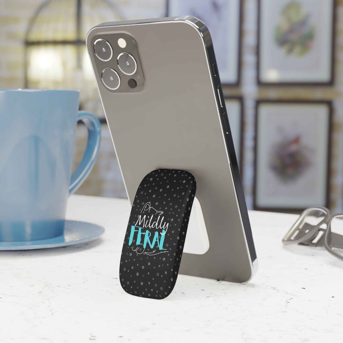 Mildly Feral Phone Grip — Functioning Edition